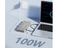 Zenwire Stacja Dokująca Hub USB-C HDMI 4K 60Hz Display Port USB SD - 1604632 - zdjęcie 3